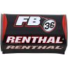 Barpad Fatbar 36 Svart Röd Vit RENTHAL Styrdyna – miniatyr 2