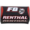 Barpad Fatbar 36 Svart Röd Vit RENTHAL Styrdyna – miniatyr 1