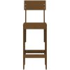 Barpallar 2 st honungsbrun massiv furu vidaXL 40 x 48.5 x 115.5 cm – miniatyr 4