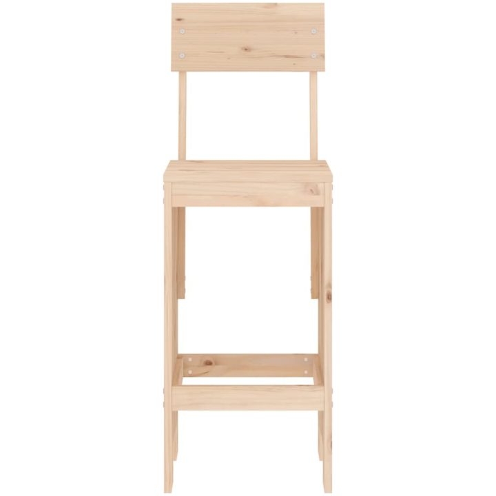 Barpallar 2 st massiv furu vidaXL 40 x 48.5 x 115.5 cm – bild 4