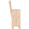 Barpallar 2 st massiv furu vidaXL 40 x 48.5 x 115.5 cm – miniatyr 5
