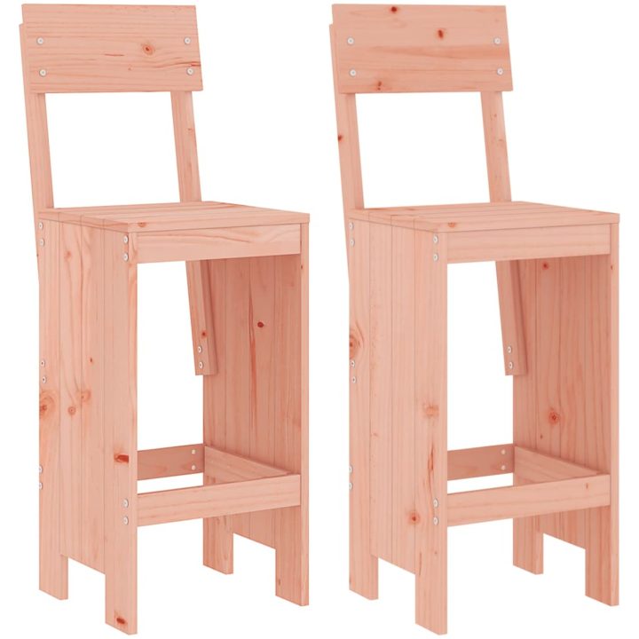 Barpallar 2 st massivt douglasträ vidaXL 40 x 48.5 x 115.5 cm – bild 2