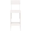 Barpallar 2 st vit massiv furu vidaXL 40 x 48.5 x 115.5 cm – miniatyr 4