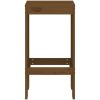 Barstolar 2 st honungsbrun massiv furu vidaXL 40 x 36 x 75 cm – miniatyr 4