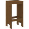 Barstolar 2 st honungsbrun massiv furu vidaXL 40 x 36 x 75 cm – miniatyr 6