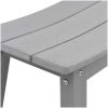 barstolar 2 st Ljusgrå HDPE vidaXL 52 x 43 x 73.5 cm – miniatyr 8