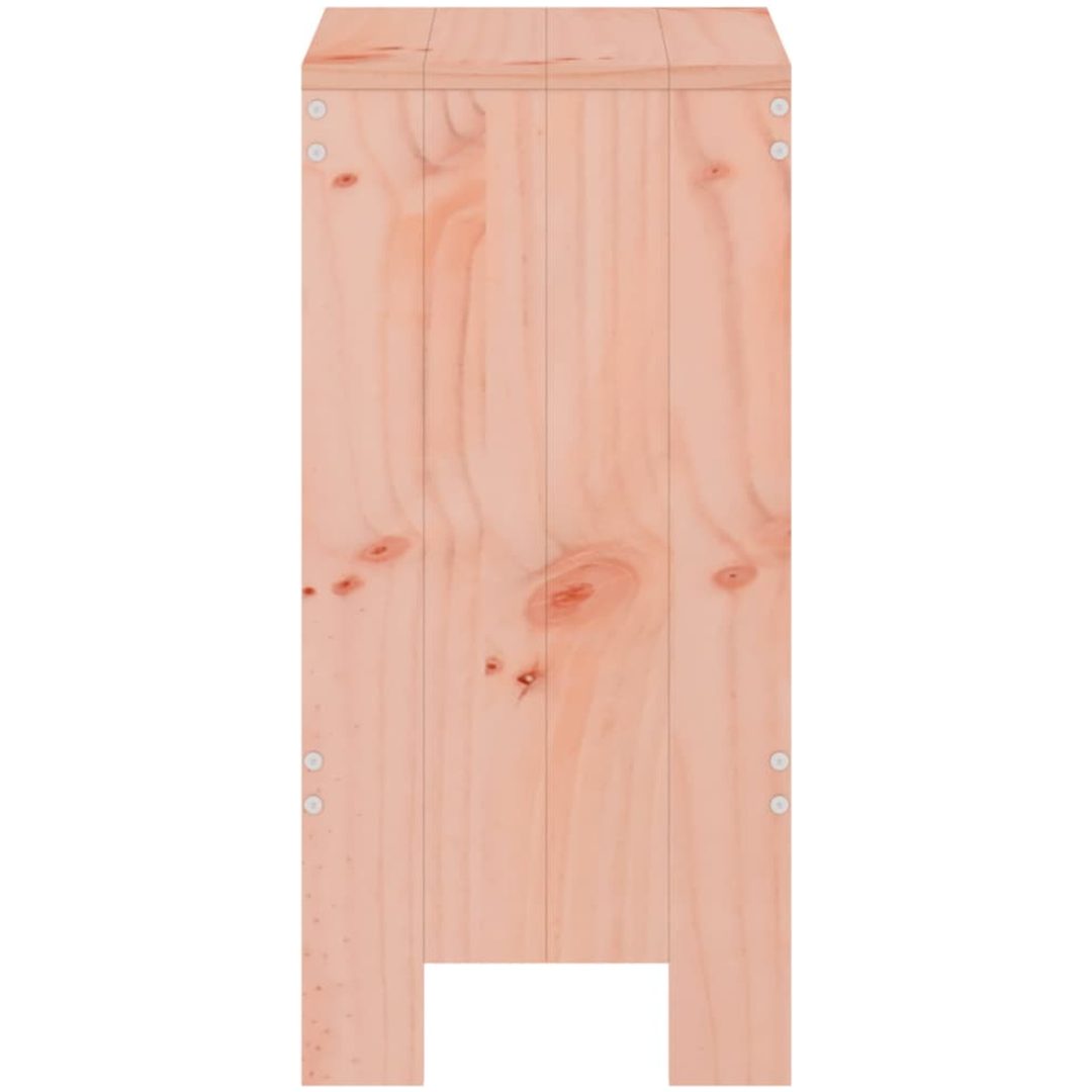 Barstolar 2 st massiv douglasträ vidaXL 40 x 36 x 75 cm – bild 5