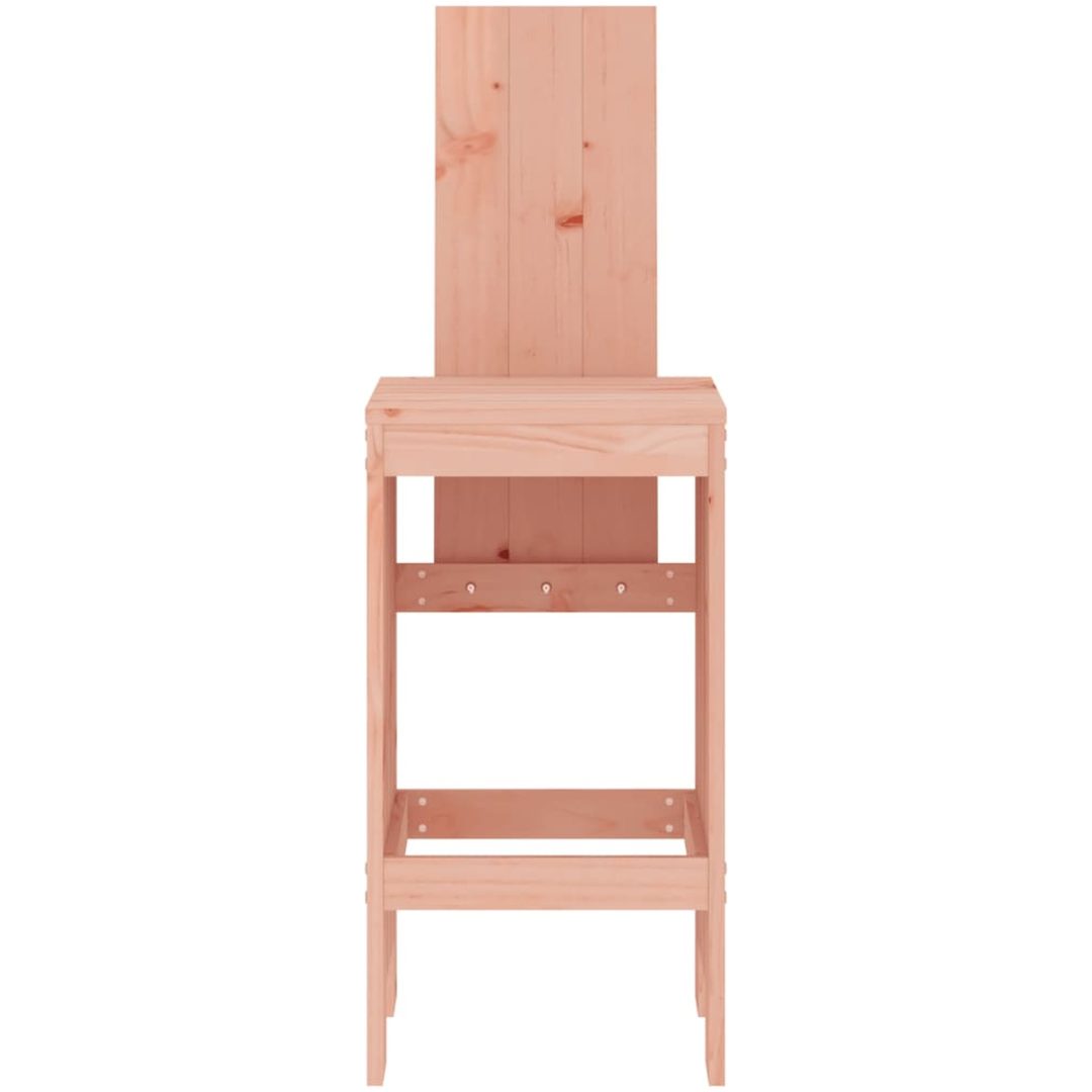Barstolar 2 st massivt douglasträ vidaXL 40 x 42 x 120 cm – bild 4