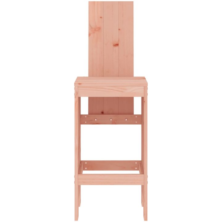 Barstolar 2 st massivt douglasträ vidaXL 40 x 42 x 120 cm – bild 4