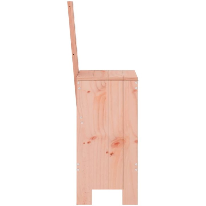 Barstolar 2 st massivt douglasträ vidaXL 40 x 42 x 120 cm – bild 5