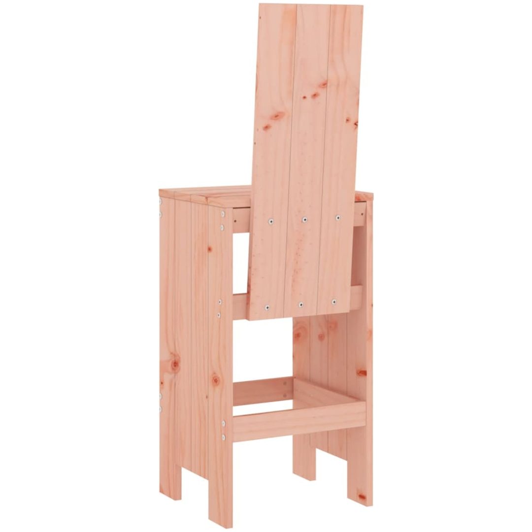 Barstolar 2 st massivt douglasträ vidaXL 40 x 42 x 120 cm – bild 6