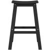 Barstolar 2 st Svart HDPE vidaXL 52 x 43 x 73.5 cm – miniatyr 5