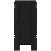 Barstolar 2 st svart massiv furu vidaXL 40 x 36 x 75 cm – miniatyr 5