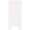 Barstolar 2 st vit massiv furu vidaXL 40 x 36 x 75 cm – miniatyr 5