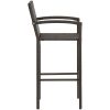 Barstolar 4 st brun konstrotting vidaXL – miniatyr 4