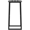 Barstolar 4 st svart 38x38x80 cm pulverlackerat stål vidaXL – miniatyr 6