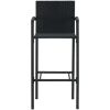 Barstolar 4 st svart konstrotting vidaXL – miniatyr 3