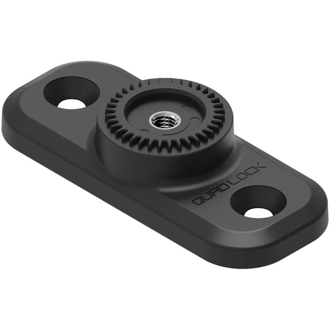 Bas 360 Platt Rektangulär 2-håls QUAD LOCK