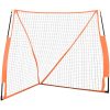Basebollnät bärbart orange&svart 183x182x183cm stål&polyester vidaXL – miniatyr 2