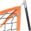 Basebollnät bärbart orange&svart 183x182x183cm stål&polyester vidaXL – miniatyr 5