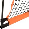 Basebollnät bärbart orange&svart 183x182x183cm stål&polyester vidaXL – miniatyr 6