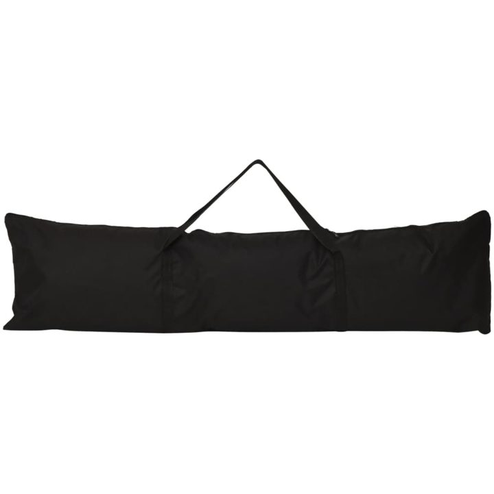 Basebollnät bärbart orange&svart 183x182x183cm stål&polyester vidaXL – bild 7
