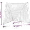 Basebollnät bärbart orange&svart 183x182x183cm stål&polyester vidaXL – miniatyr 8