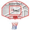 Basketkorg 5 delar väggmonterad 66x44,5 cm vidaXL – miniatyr 3