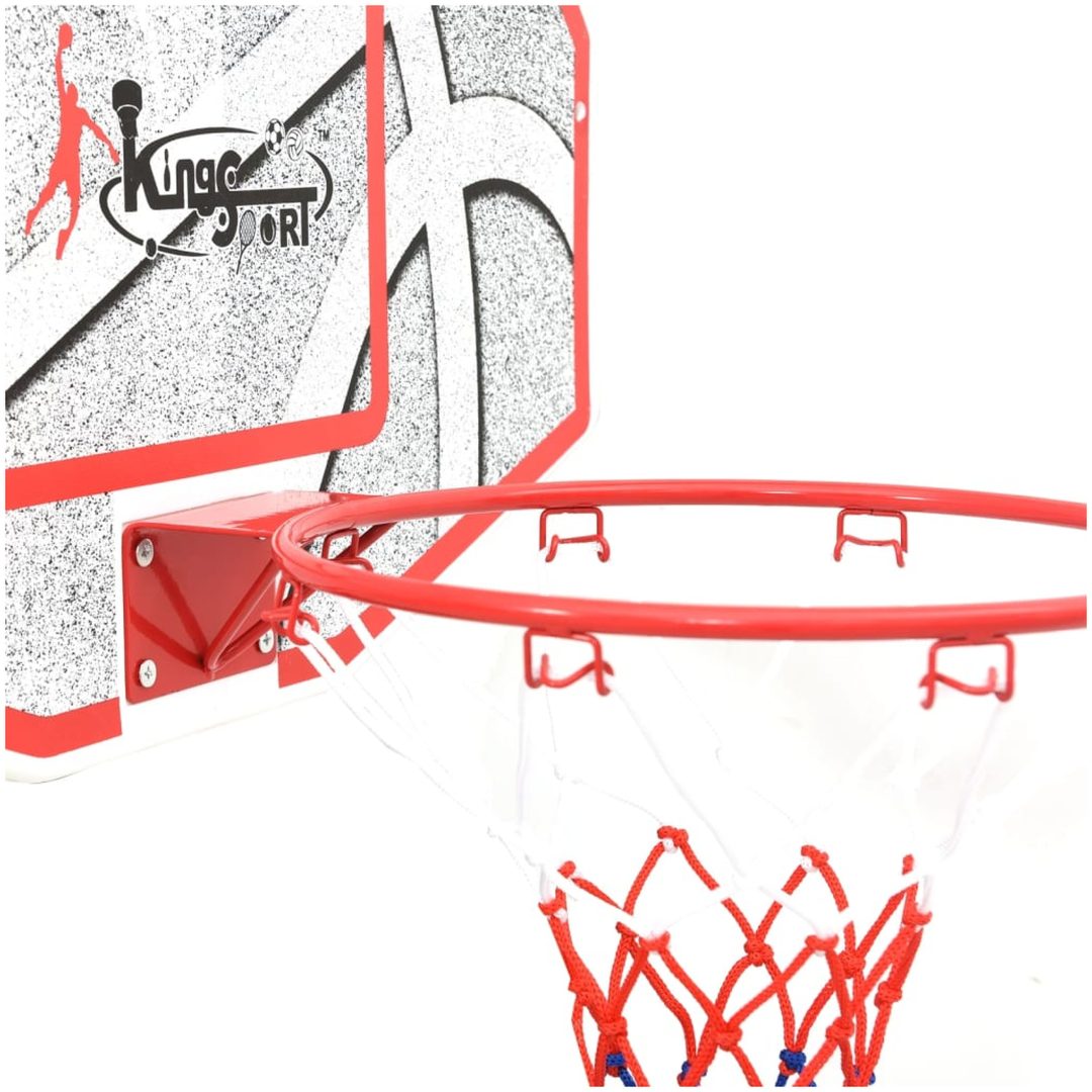 Basketkorg 5 delar väggmonterad 66x44,5 cm vidaXL – bild 6