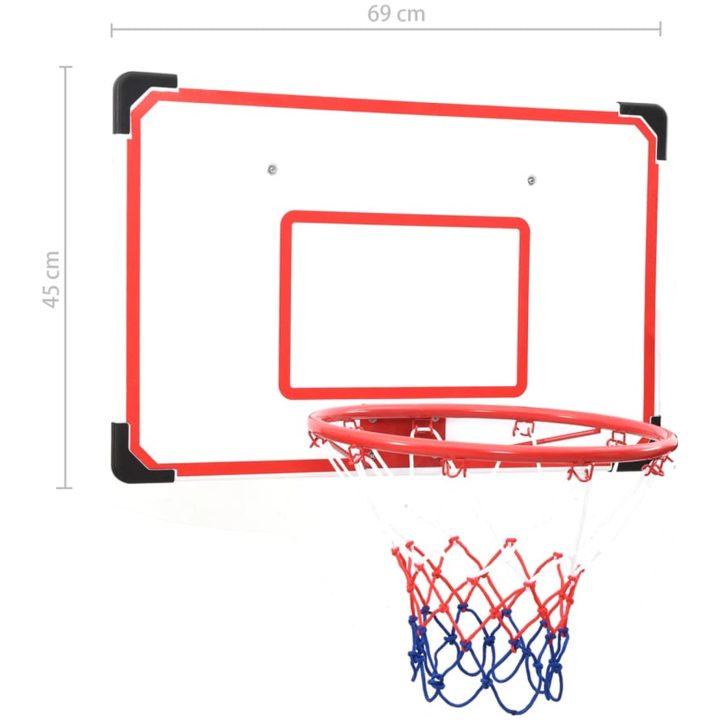 Basketkorg 5 delar väggmonterad vidaXL – bild 9