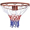 Basketkorg med orange nät vidaXL ⌀45 cm – miniatyr 2