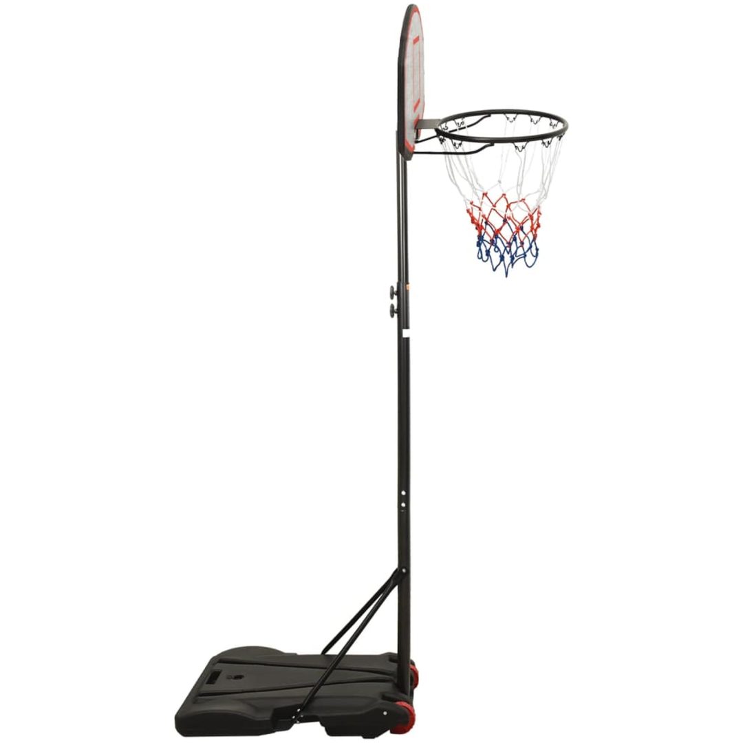 Basketkorg med stativ svart 216-250 cm polyeten vidaXL – bild 3