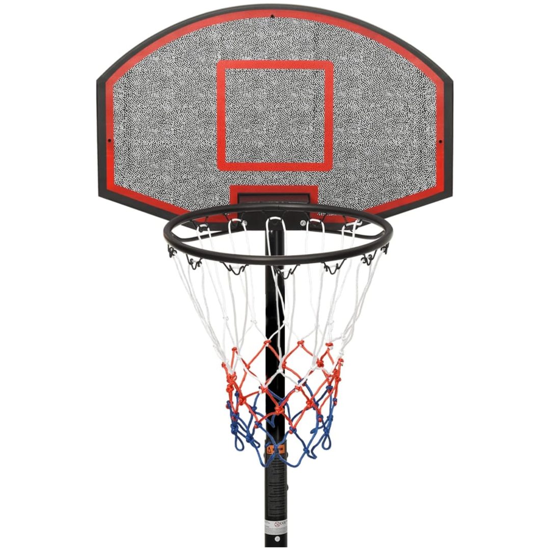 Basketkorg med stativ svart 216-250 cm polyeten vidaXL – bild 5