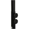 Basketkorg med stativ svart 216-250 cm polyeten vidaXL – miniatyr 6