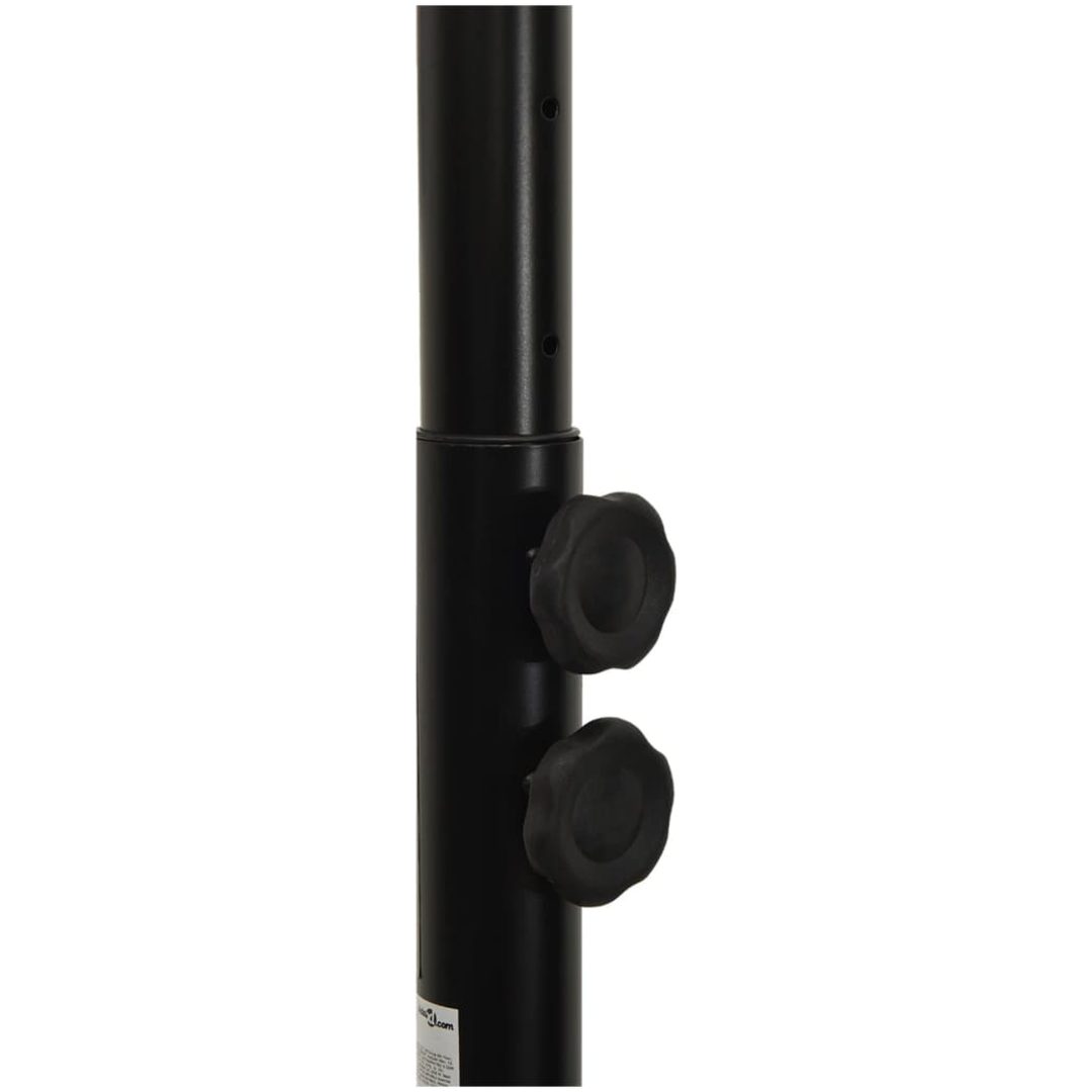 Basketkorg med stativ svart 216-250 cm polyeten vidaXL – bild 6