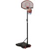 Basketkorg med stativ svart 216-250 cm polyeten vidaXL – miniatyr 9