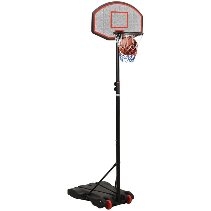 Basketkorg med stativ svart 216-250 cm polyeten vidaXL – bild 9