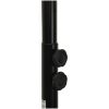 Basketkorg med stativ vit 216-250 cm polyeten vidaXL – miniatyr 6