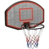 Basketkorg svart polyeten vidaXL 90 x 60 x 2 cm – miniatyr 1