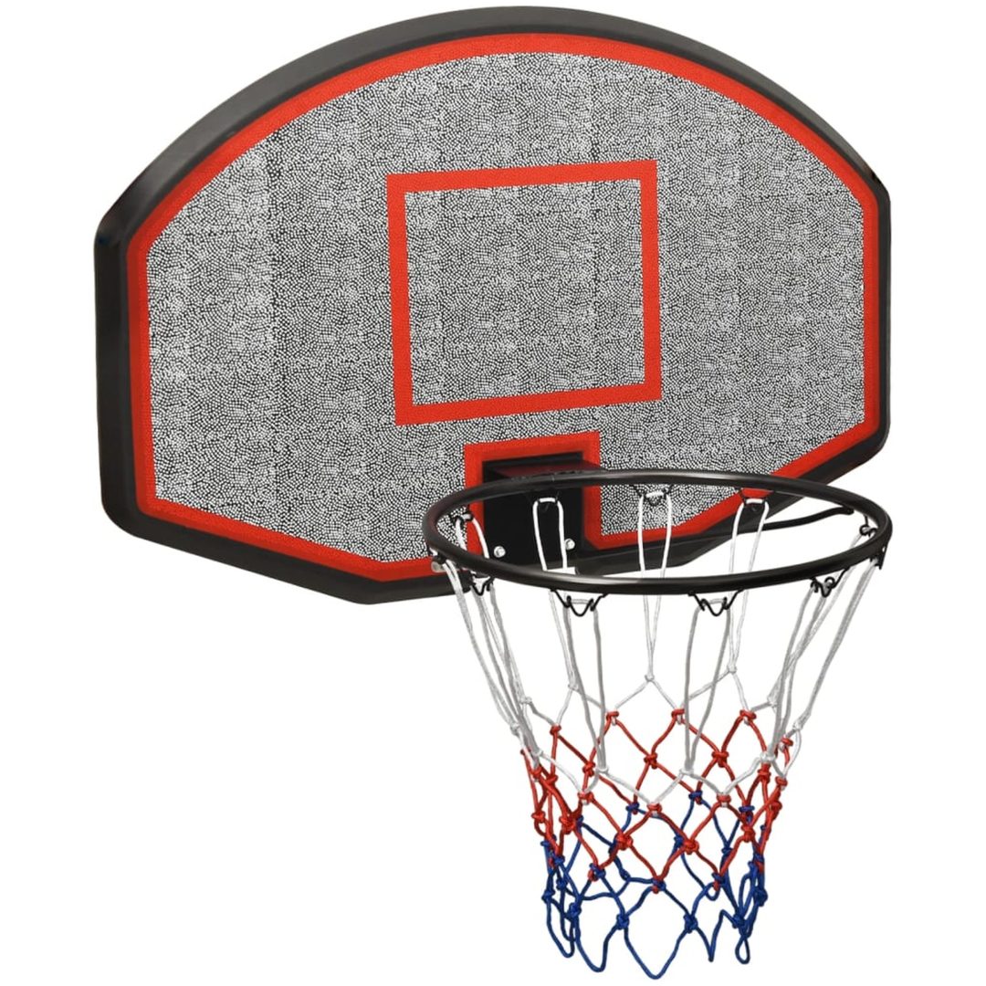 Basketkorg svart polyeten vidaXL 90 x 60 x 2 cm