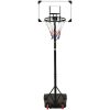 Basketkorg transparent 216-250 cm polykarbonat vidaXL – miniatyr 2