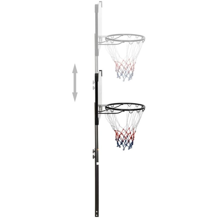 Basketkorg transparent 216-250 cm polykarbonat vidaXL – bild 8