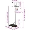 Basketkorg transparent 216-250 cm polykarbonat vidaXL – miniatyr 10