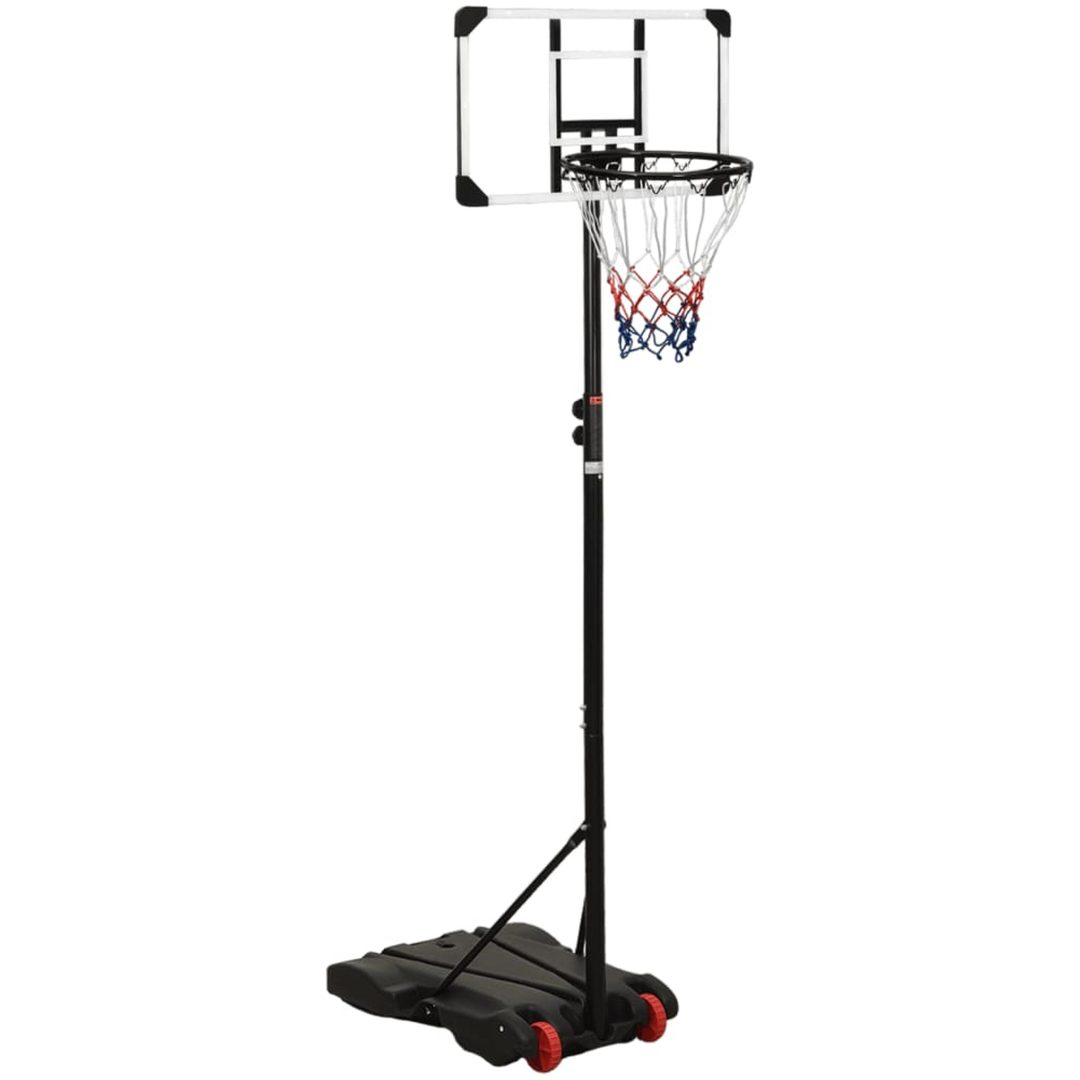 Basketkorg transparent 216-250 cm polykarbonat vidaXL