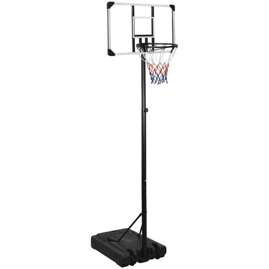 Basketkorg transparent 235-305 cm polykarbonat vidaXL