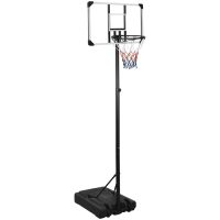 Basketkorg transparent 235-305 cm polykarbonat vidaXL
