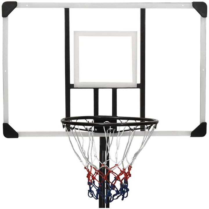 Basketkorg transparent 256-361 cm polykarbonat vidaXL – bild 6