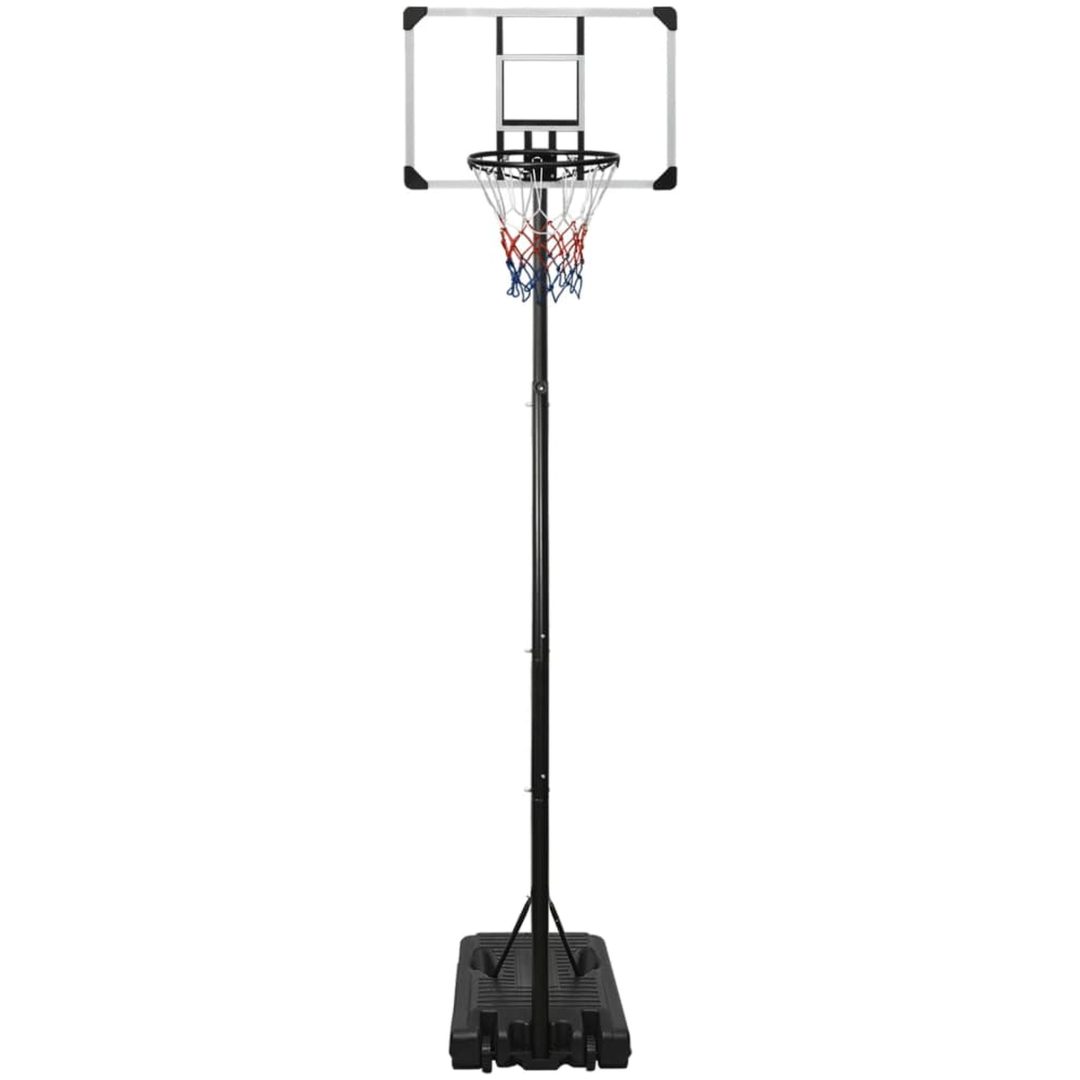 Basketkorg transparent 282-352 cm polykarbonat vidaXL – bild 2
