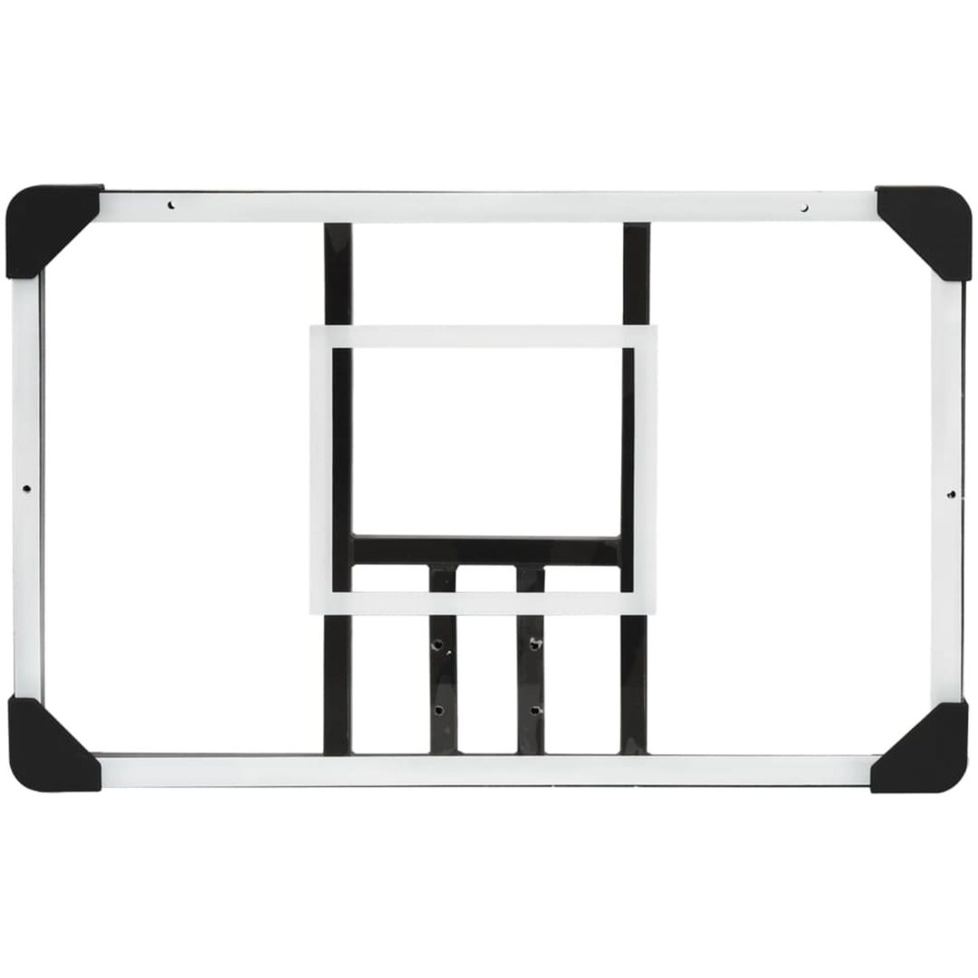 Basketkorg transparent polykarbonat vidaXL 71 x 45 x 2.5 cm – bild 6