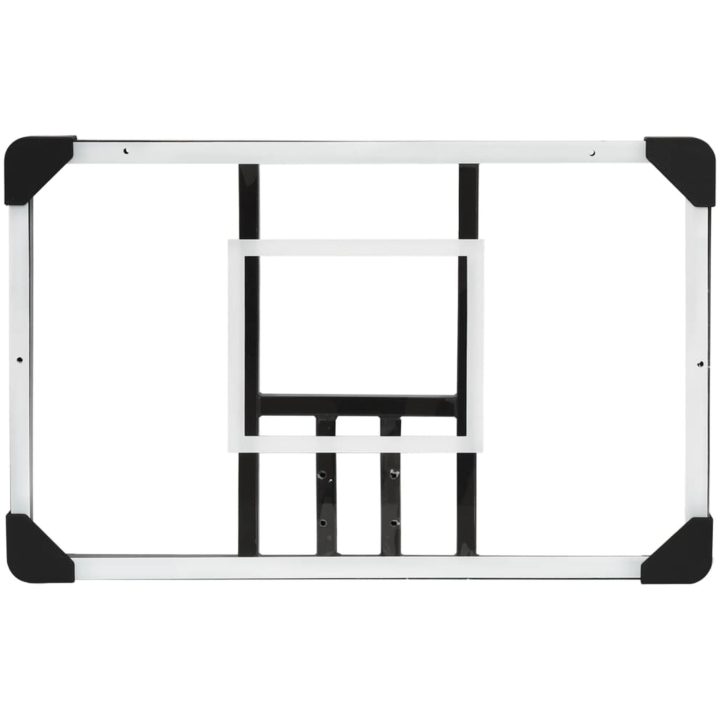 Basketkorg transparent polykarbonat vidaXL 71 x 45 x 2.5 cm – bild 6
